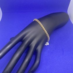 10KT Gold Diamond Bracelet 