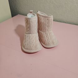 Infant Pink Boots 