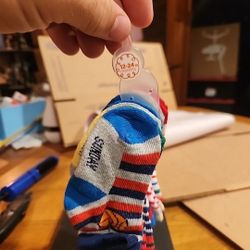 7 Pairs, Days Of The Week Toddler Socks 12-24 Months