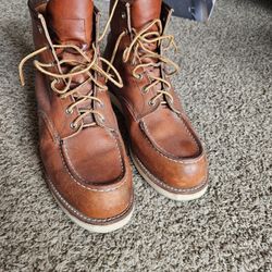 Red Wing Heritage Classic 6" Moc-Toe Work Boot #875 Made in USA Size 13