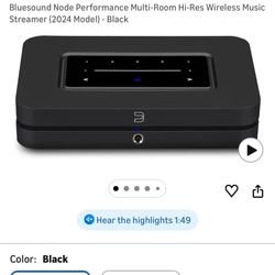 Bluesound Node Streamer