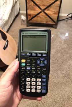 TI-83 calculator