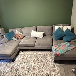 Grey Sectional Couch