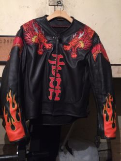 Icon Legend Motorcycle Leather Jacket