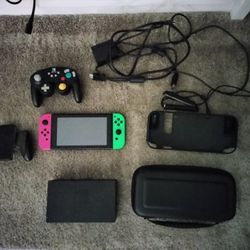 Nintendo Switch Original Gaming Console + Accessories