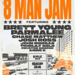 8 Man Jam Tickets - 2 Available 