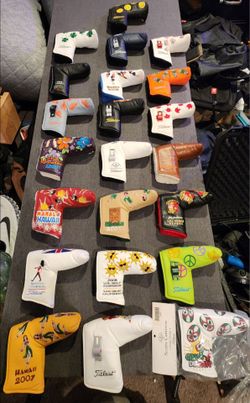 23 limited-edition Scotty Cameron putters headcovers