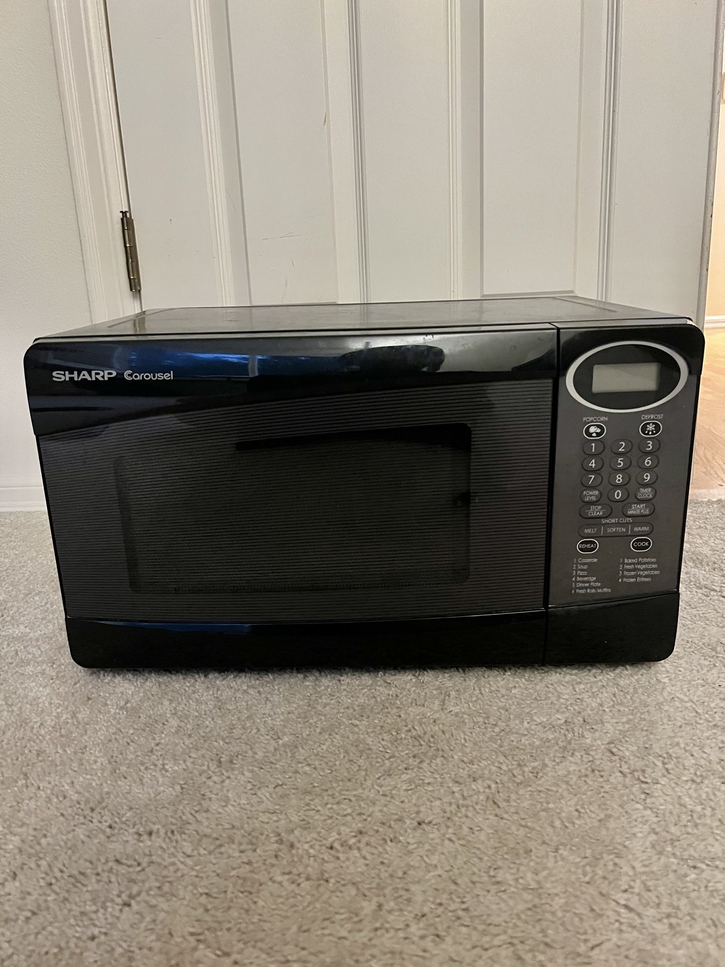 Used Sharp Carousel Countertop Microwave