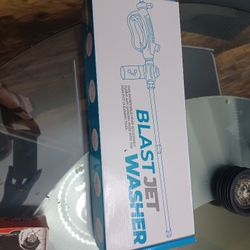Blast jet washer.