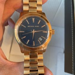 Michael Kors Men's Watch Mk7065 Runway Blue