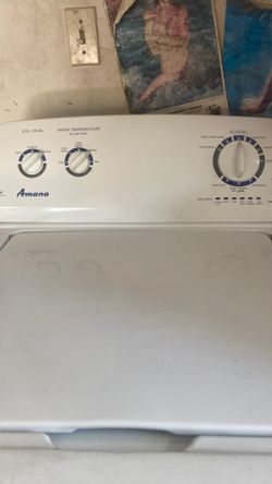 Washer Amanda HE top load