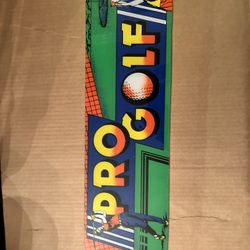 Pro Golf Arcade Marquee
