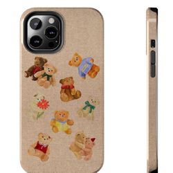 Teddy bear phone case, for iphone and android