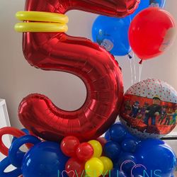 Balloons Bouquet And Party Decord