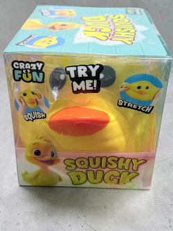 RMS Crazy Fun Jumbo Squishy Duck Viral Stretch Squeeze Sensory Fidget Toy NEW