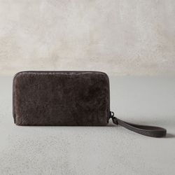 Bruno Cucinelli Fur Zip-around Wallet