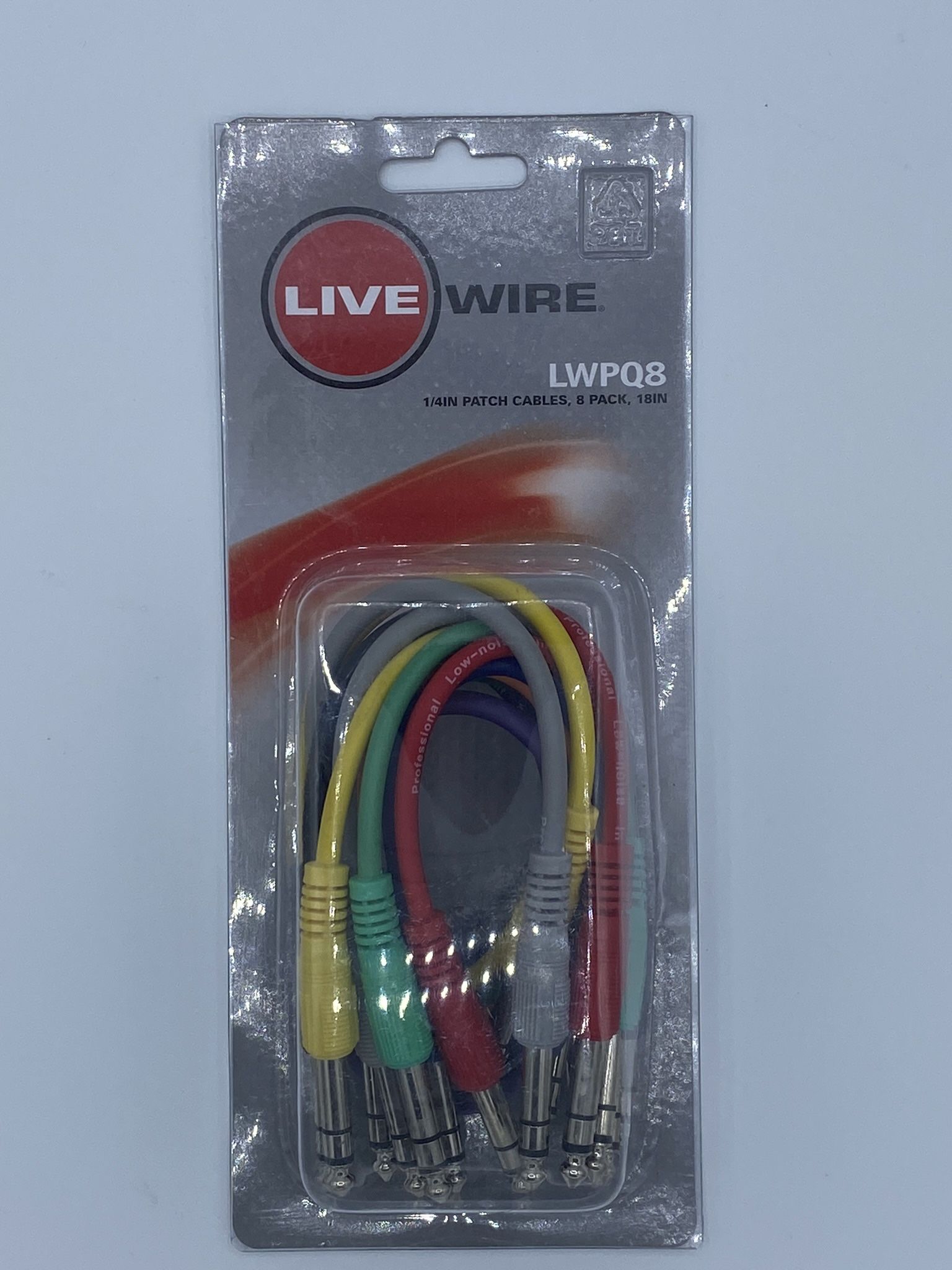 1/4” Stereo Patch Cables 8 Pack