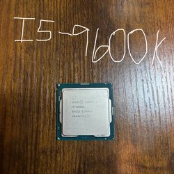 I5 9600K INTEL PROCESSOR