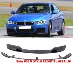 12-18 BMW F30 M Style Front Bumper Lip