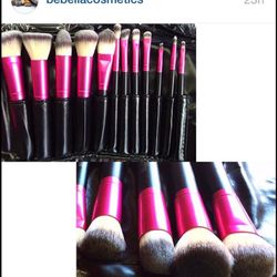Makeup brushes