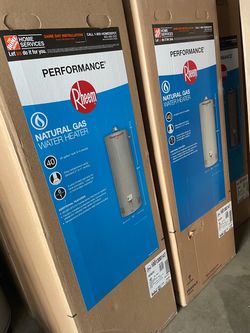 Rheem Performance 40-Gallon Natural Gas Water Heater