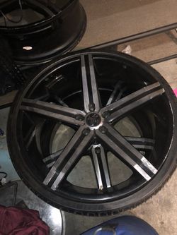 24s need new tires off Dodge Durango 500 or best offer