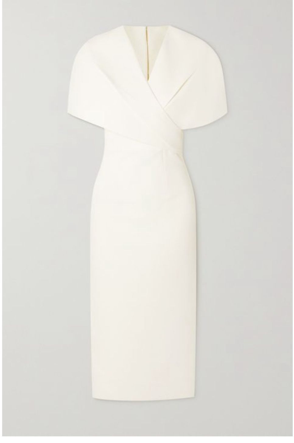 Safiyaa Ivory midi Dress