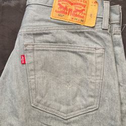 Grey Levi 501 Jean’s