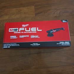 Milwaukee fuel 21mm polisher