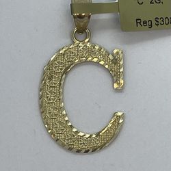 10K Gold Pendant. New