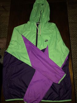 XL Nike neon windbreaker
