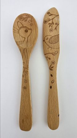Talisman Woodland Jam Spoon and Spreader Set