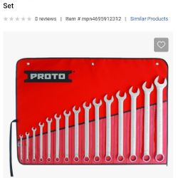 PROTO Wrench Set 
