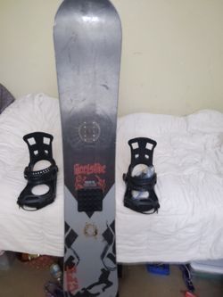 Heelside snowboard 158cm
