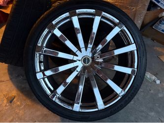 24” Brand New Strada Rims & Tires on Sale!