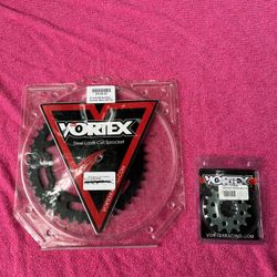 Brand New Vortex Sprocket Set Fits Honda CBR 600/1000