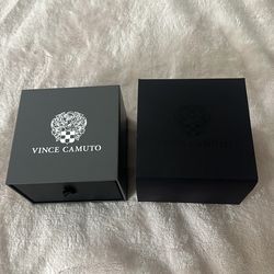 Vince Camuto Silver watch white face