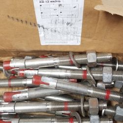 Hilti stainless steel 3/4 x 8 wedge anchor