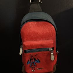 Coach spider man cross body 