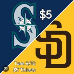 Seattle Mariners Vs San Diego Padres Tuesday September 10