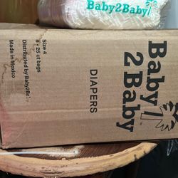Diapers / Baby 2 Baby/ Size 3,4,5 / 