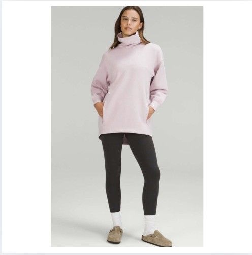 LULULEMON Turtleneck Tunic Pink Peony  4 Womens