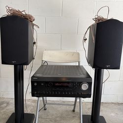 Paradigm Speakers w/ AV Receiver