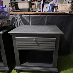2 X Black Night Stands