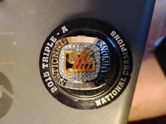 2015 National Champion Ring Fresno Grizzlies