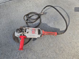 Milwaukee 9" Angle Grinder Sander 6096 Heavy Duty Corded 120v 15 Amp