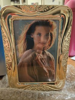  Solid Brass Frame Front Mini Photo Album