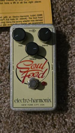 Electro-Harmonix Soul Food Overdrive