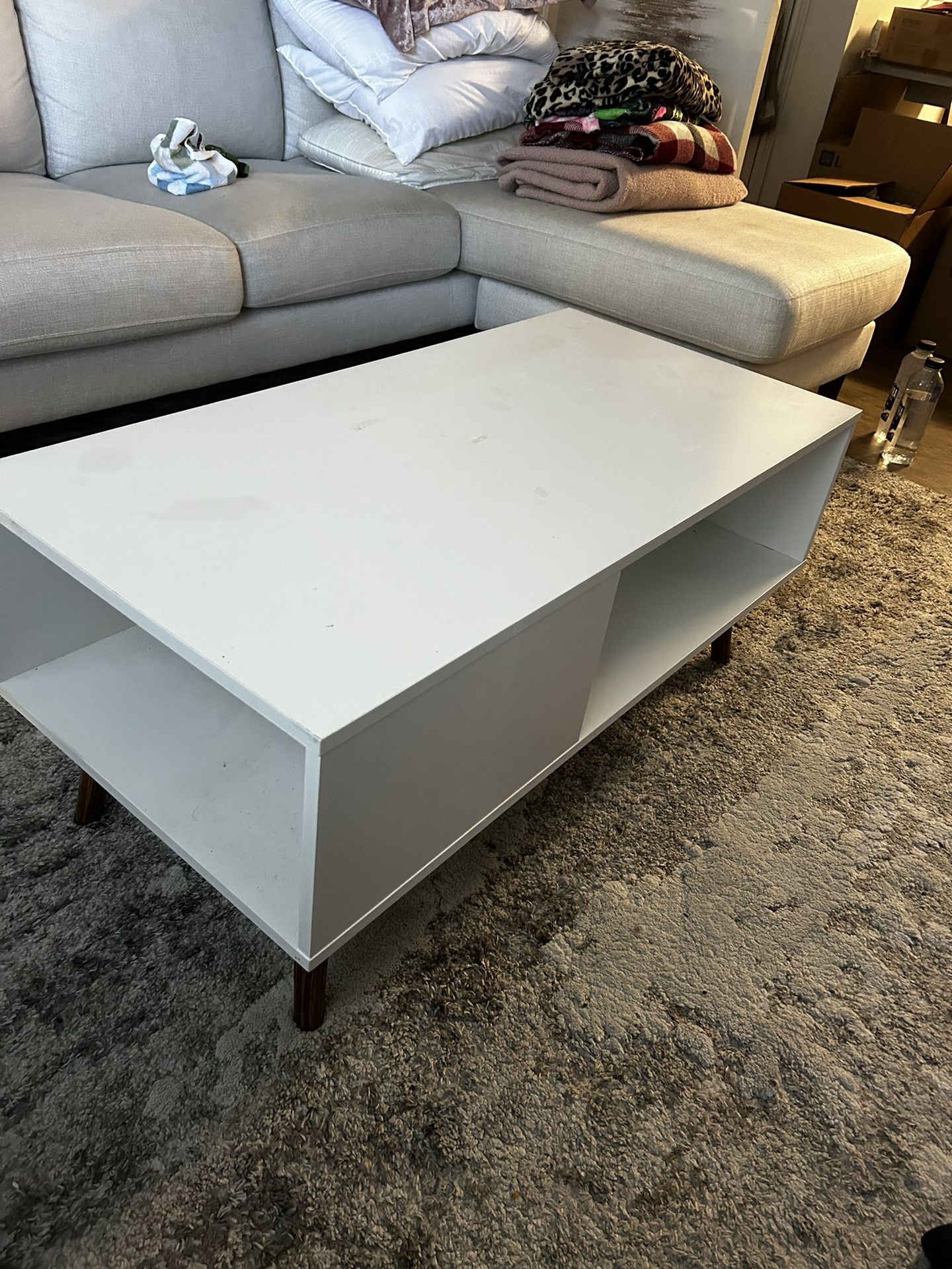 White Modern Coffee Table
