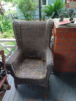 Wicker chair